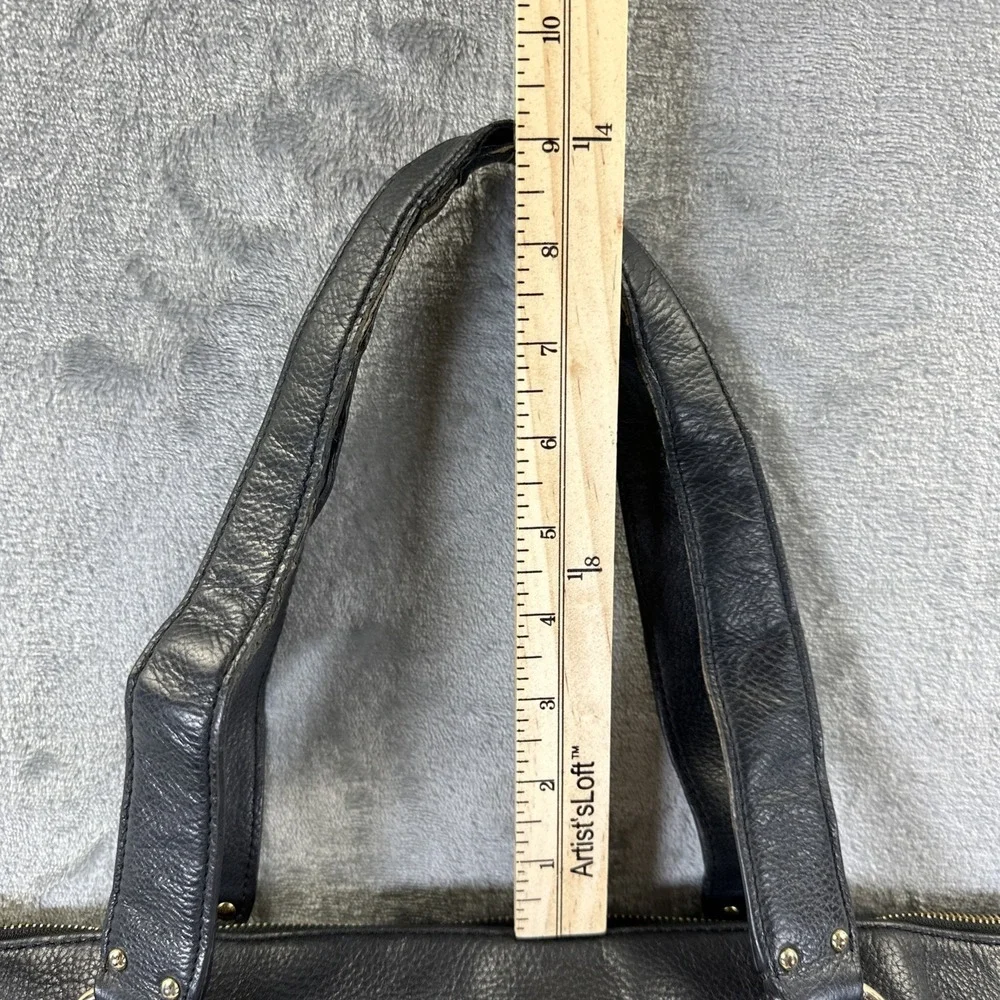 Michael Kors Shoulder Bag Purse Black Leather